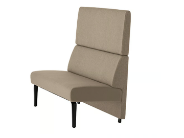 AMBIT 1061 - Fabric bench seating with back by Et al. - view 2